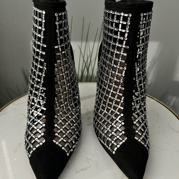 INC Rhinestone Cage Boot - Picture 2 of 3